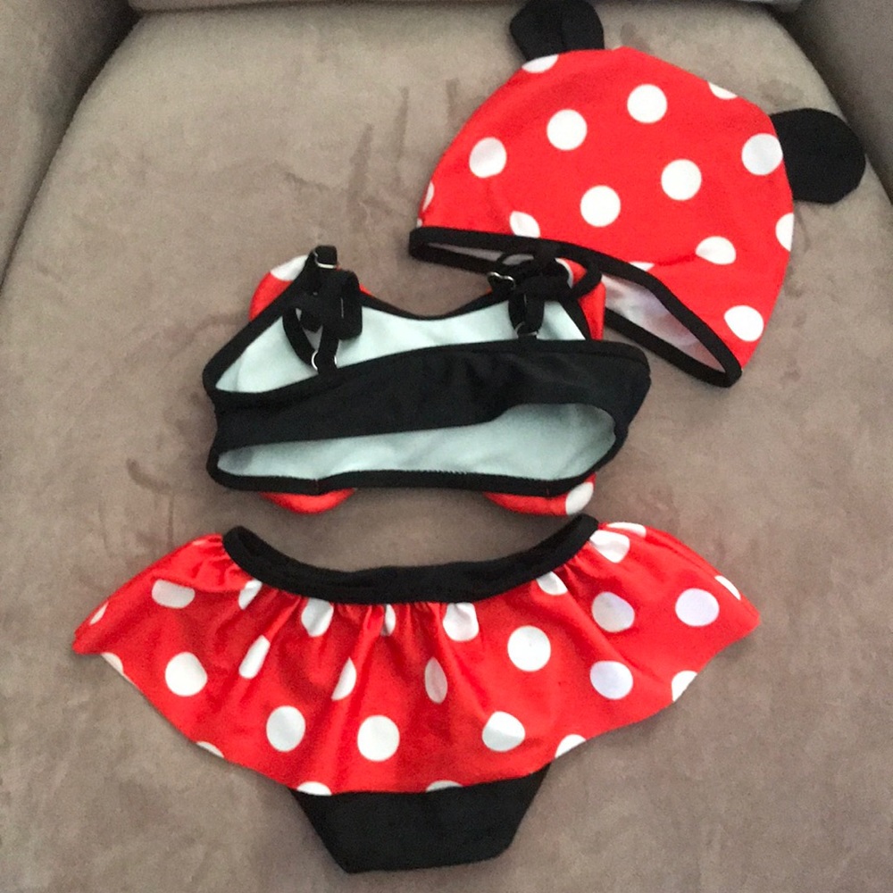 Minnie Mouse Bathing Suit Set - Picture 2 of 3